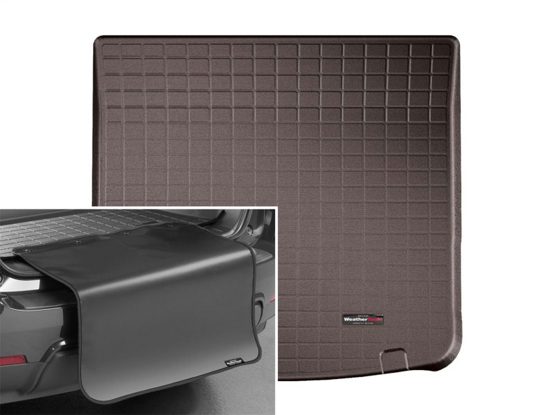 WeatherTech 2016+ Lincoln MKX Cargo With Bumper Protector - Cocoa