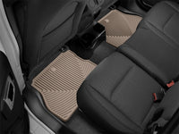 WeatherTech 2018+ Jeep Wrangler Rear Rubber Mats - Tan