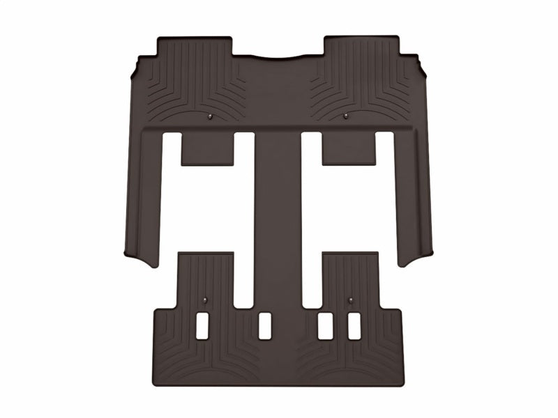 WeatherTech 25-26 Hyundai Carnival Hybrid 2nd & 3rd Row Rear FloorLiner - Cocoa
