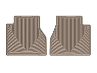 WeatherTech 2008+ Nissan Frontier Rear Rubber Mats - Tan