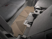 WeatherTech 08-13 Toyota Highlander Rear Rubber Mats - Tan