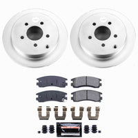 Power Stop 02-07 Buick Rendezvous Rear Z23 Coated Brake Kit