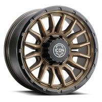 ICON Alloys Cajon 20x9 / 8x180 / 12mm / 5.5in BS Satin Bronze Wheel w/ GB Lip