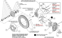 Wilwood kit front XRS6R wwe pro spindle 13.00 rotor SRP