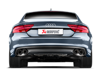 Akrapovic 13-17 Audi S6 Avant/Limousine (C7) Evolution Line Cat Back (Titanium) w/ Carbon Tips