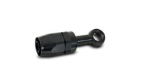 Vibrant -8AN Banjo Hose End Fitting for use with M18 Banjo Bolt - Aluminum Black