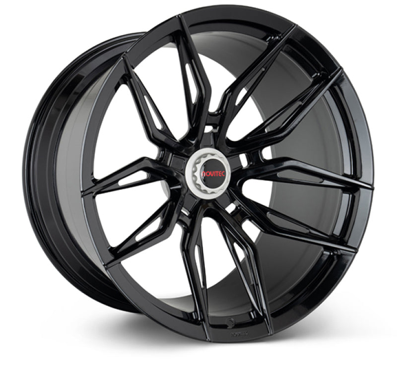Vossen x Novitec NF11 22x12in - 5x114.3 BP - ET42 - Gloss Black Ferrari GTC4Lusso Rear Wheel