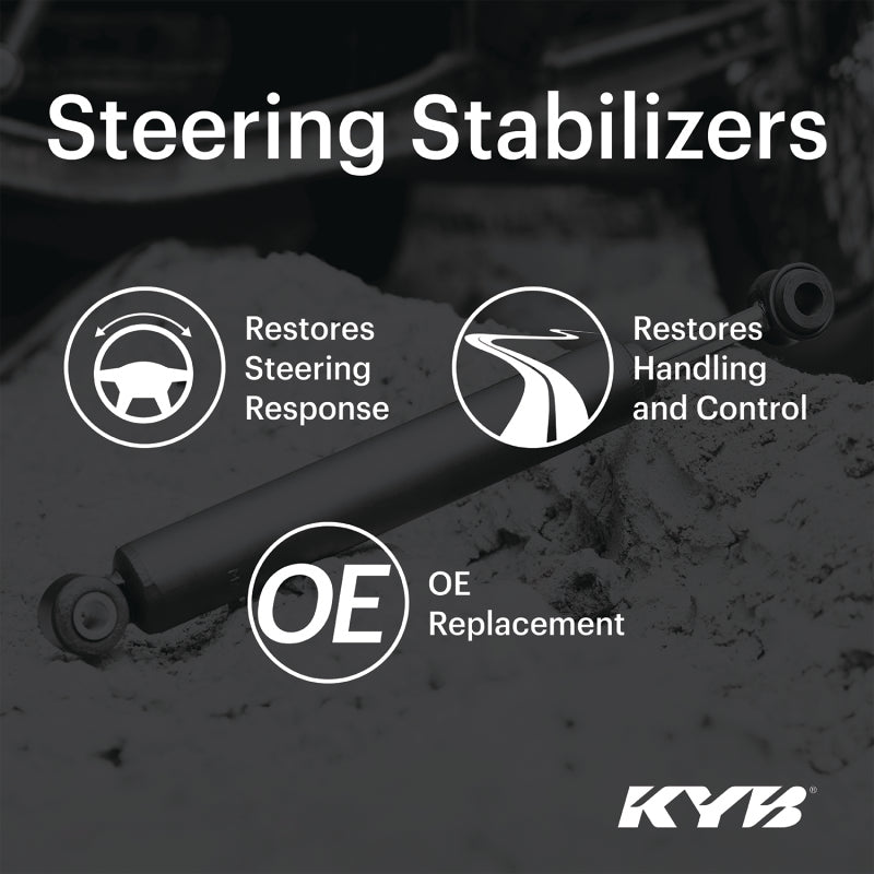 KYB Shocks & Struts Steering Stabilizers Front JEEP Wrangler 2015-18