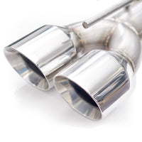 Stainless Works 15-19 Dodge Challenger 6.2L/6.4L Hemi 3in Redline Catback X-Pipe w/4in Quad Tips