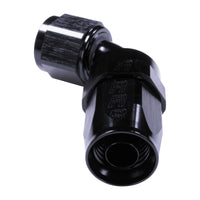 Russell 8AN ProClassic 60 Degree Hose End - Black