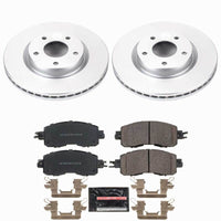 Power Stop 13-25 Nissan Altima Front Z23 Coated Brake Kit
