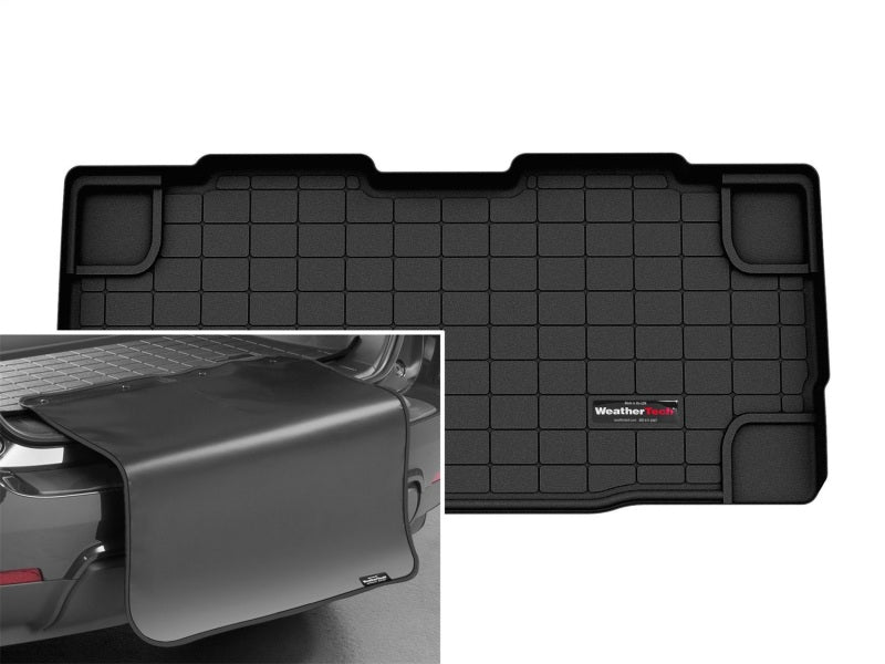 WeatherTech 2021+ Ford Bronco 2-Door Cargo With Bumper Protector - Black