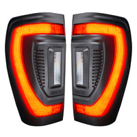 Oracle 19-23 GMC Sierra Black Series Flush Style LED Tail Lights - Factory Halogen