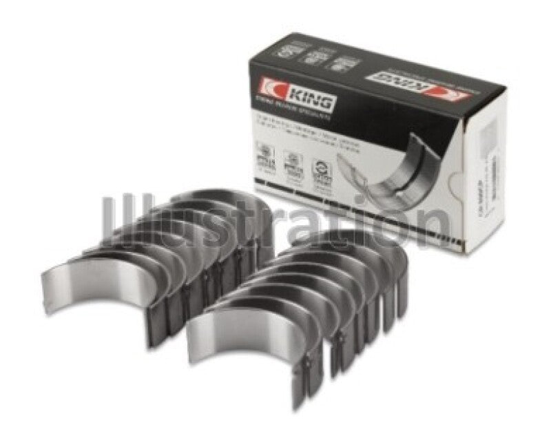 King Engine Bearings Ford Stroker w/ Chevy 2.100 Pin / Ford .712in Width Performance Rod Bearings