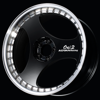 Advan ONI2 Progressive 20x10.0 / +31 Off / 5x114.3 / 73mm Bore / Machining and Racing Gloss Black