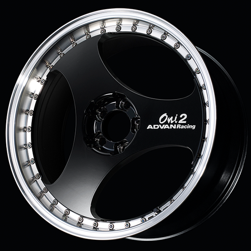 Advan ONI2 Progressive 20x10.0 / +42 Off / 5x114.3 / 73mm Bore / Machining and Racing Gloss Black
