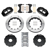 Wilwood 14-19 Chevrolet Corvette C7 Forged Narrow Superlite 6R Front BBK - 14.00 Rotor - Black
