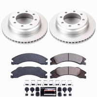 Power Stop 08-14 Ford E-150 Rear Z23 Coated Brake Kit