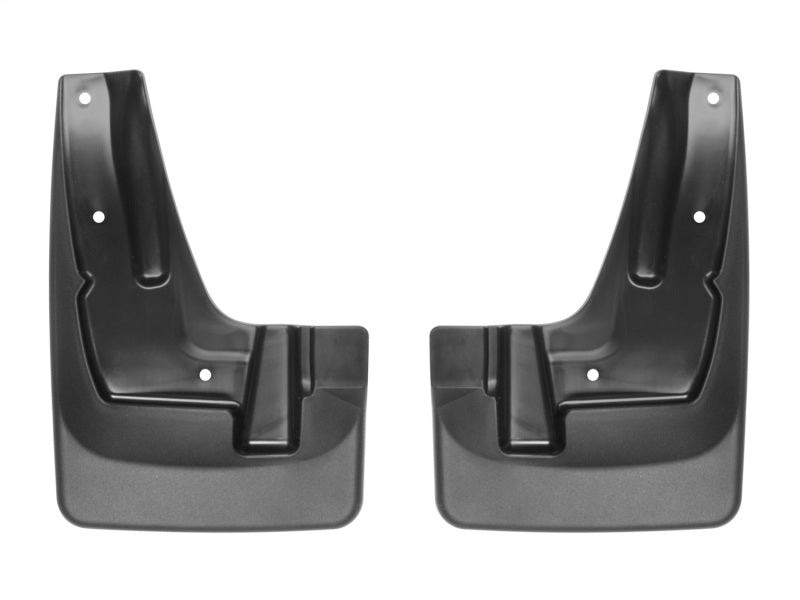 WeatherTech 2014+ Subaru Forester No Drill Mudflaps - Black (No Factor Splash Guards)