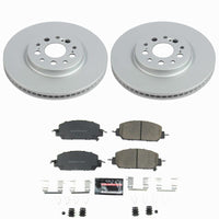 Power Stop 17-21 Honda Clarity Front Z23 Coated Brake Kit