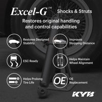 KYB 16-20 Buick Envision Excel-G Shock Assembly - Rear