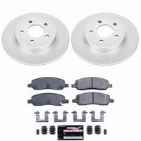 Power Stop 06-11 Buick Lucerne Rear Z23 Coated Brake Kit