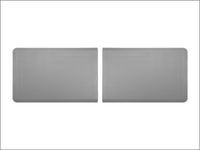 WeatherTech Comfort Mat Connect End Mats 24 x 36in. (2 Qty) Bordered - Grey