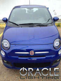 Oracle 12-17 Fiat 500 LED Headlight Halo Kit - Blue