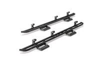 N-Fab RKR Step System 16-17 Toyota Tacoma Access Cab - Tex. Black - 1.75in