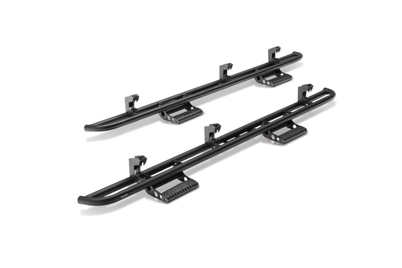 N-Fab RKR Step System 2022 Toyota Tundra CrewMax - Tex. Black - 1.75in