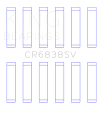 King Engine Bearings Land Rover 2.7L TDV6 Sputter Replacement Connecting Rod Bearing