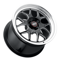 Weld Solana Drag 18x11 / 5x114.3 / 7.73 BS / 78.1 HB - Gloss Black Milled - Non-BL Wheel