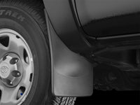 WeatherTech 05-13 Toyota Tacoma No Drill Mudflaps - Black