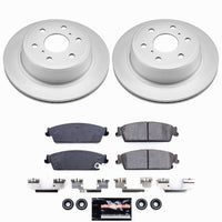 Power Stop 07-14 Cadillac Escalade Rear Z23 Coated Brake Kit