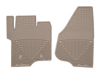 WeatherTech 11+ Ford Super Duty Front Rubber Mats - Tan