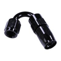 Russell 4AN ProClassic 150 Degree Hose End - Black