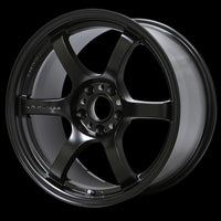 Gram Lights 57DR 15x8.0 +28 4x100 Semi Gloss Black Wheel