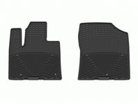 WeatherTech 21-23 Hyundai Santa Fe (Incl. 22-23 Plug-In Hybrid) Front All-Weather Floor Mats - Black