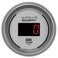 Autometer Ultra-Lite 52MM 0-340 Deg F Digital Oil Temperature