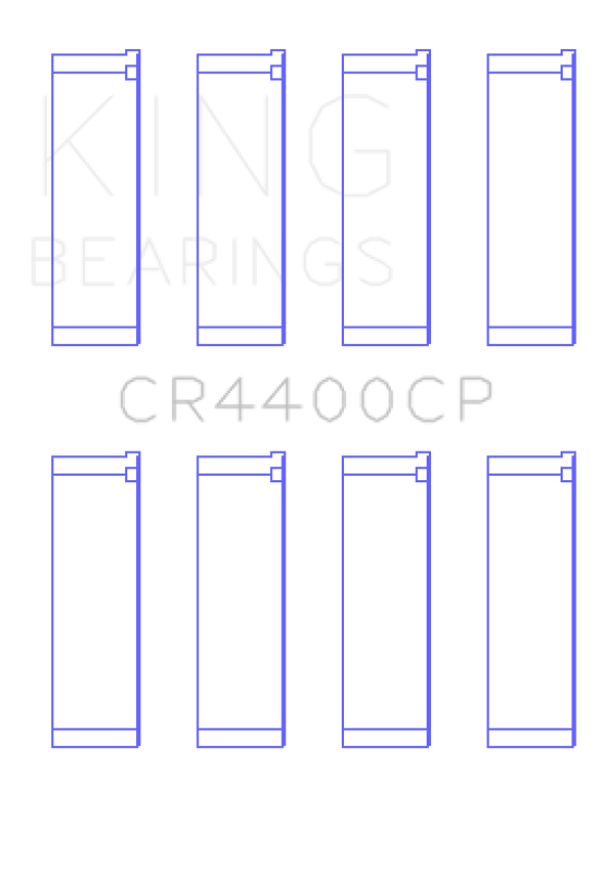 King Engine Bearings Honda R18A1 1.8L SOHC Connecting Rod Bearing Set