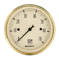 AutoMeter Gauge Speedometer 3-1/8in. 120MPH Elec. Prog. W/ Lcd Odo Golden Oldies