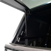Westin EXP Truck Cap COMPLETE KIT A + BS (21-25 Ford F-150/Lightning/Raptor CC 5.5ft. Bed) - Black