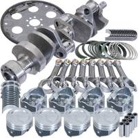 Eagle Chevy LT1350 1Pc 3.750in Crank 5.700in I-Beam Rods 4.030in Pistons 153 Tooth FP Bal Assembly