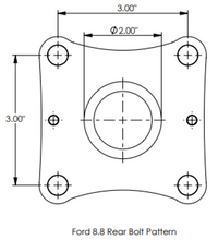 DSS 15-24 Ford F150 4WD Regular Cab Short Bed 4in. Aluminum Driveshaft