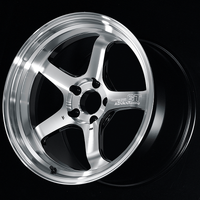 Advan GT Beyond-R 18X9.0 / +43 Offset / 5x114.3 BC / 73mm Bore / Machining and Diamond Cutting