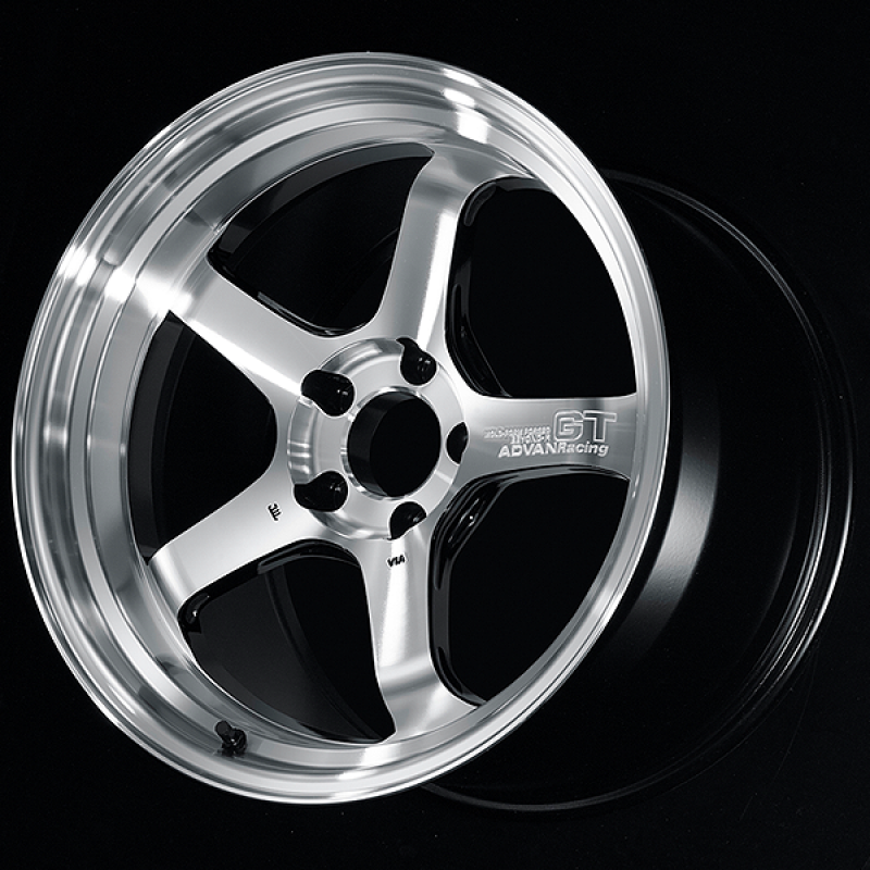 Advan GT Beyond-R 18X9.5 / +25 Offset / 5x112 BC / 66.5mm Bore / Machining and Diamond Cutting