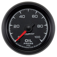 Autometer ES 52.4mm 0-100 PSI Oil Pressure Gauge