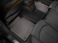 WeatherTech 11-18 Audi A8 Rear FloorLiner - Cocoa (L Model Only)