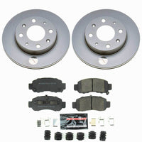 Power Stop 00-06 Honda Insight Front Z23 Coated Brake Kit
