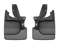 WeatherTech 21-25 Ford Bronco Front No Drill Mudflaps - Black